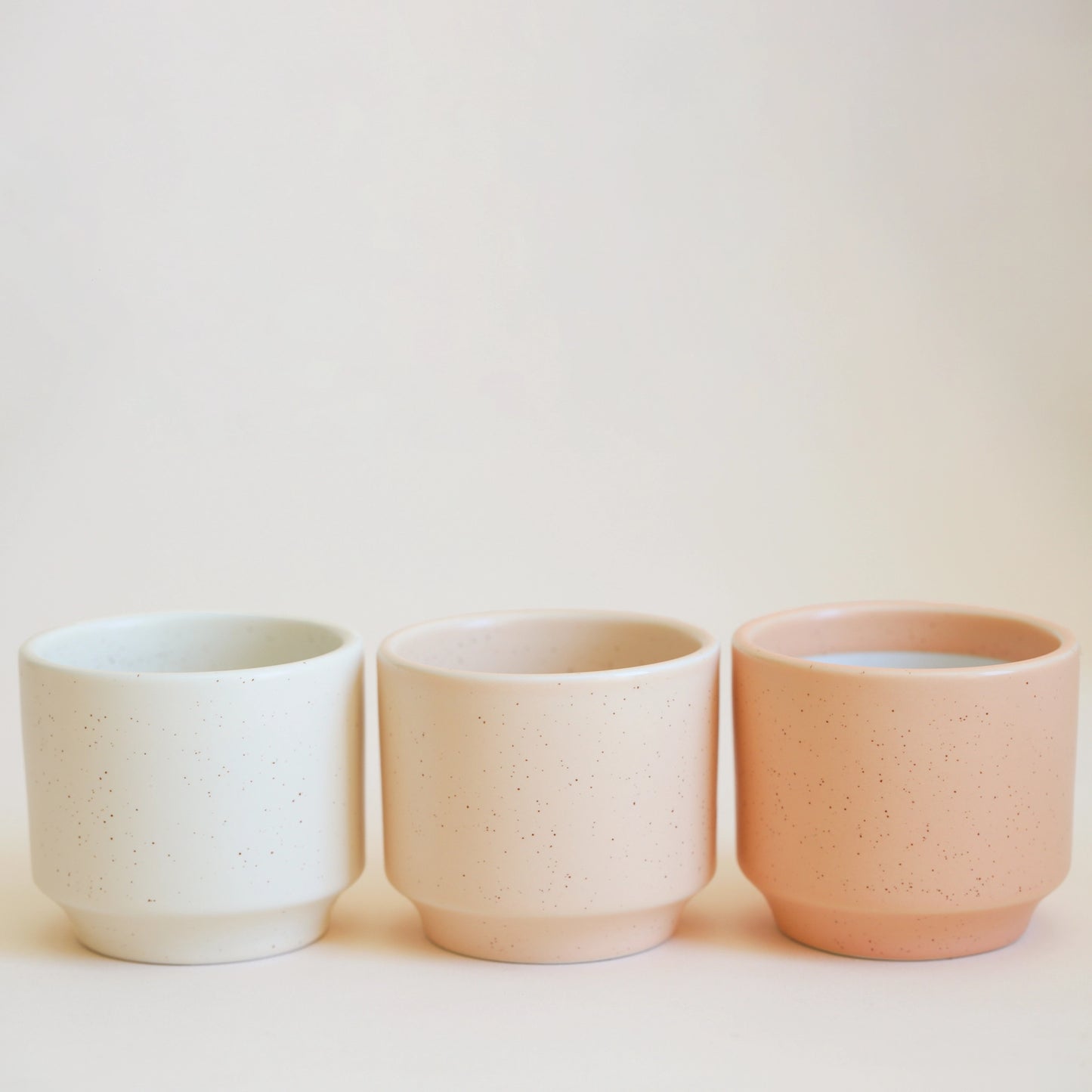 Parker Planter | Vintage White Speckle