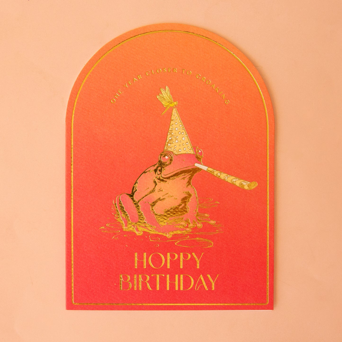 Croaking Birthday Card