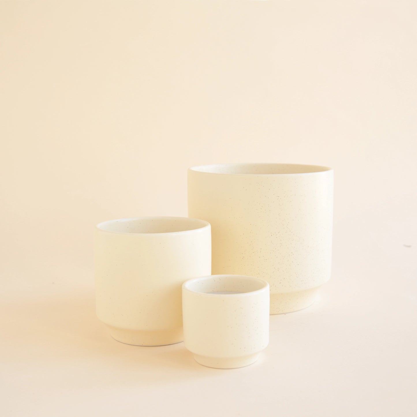 Parker Planter | Vintage White Speckle