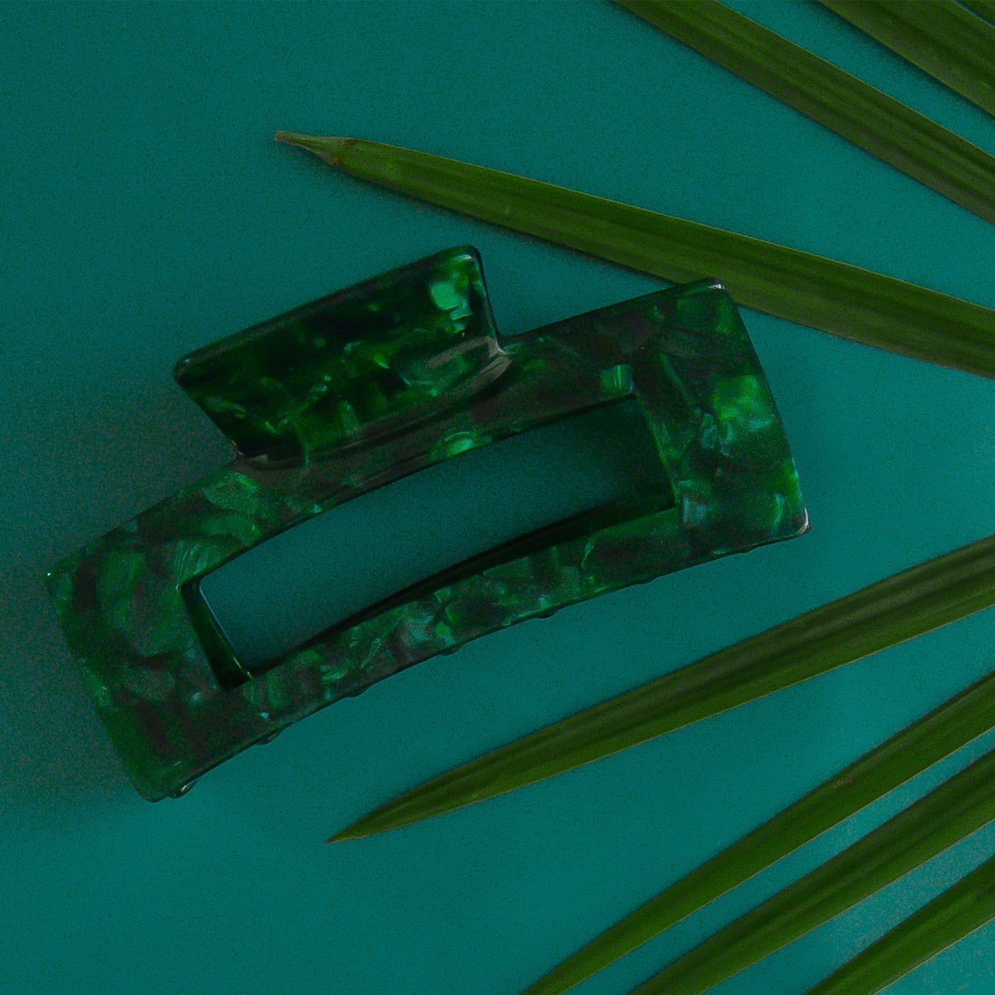 Paradise Hair Claw | Emerald
