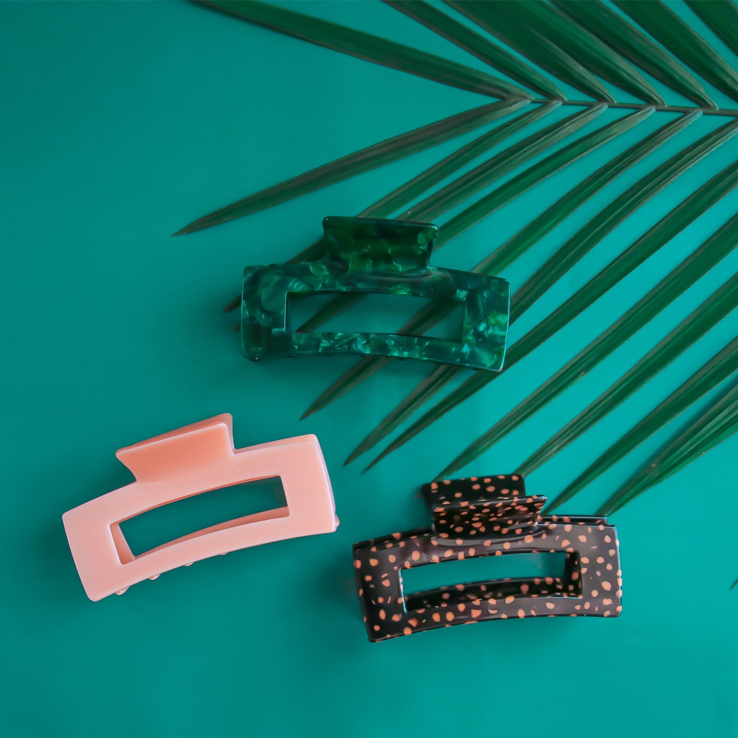 Paradise Hair Claw | Emerald